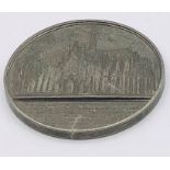 A medallion commemorating Cologne Cathedral 1322- 1842