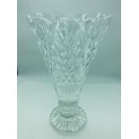 A Waterford Crystal Archive 12" Crystal Vase in box.