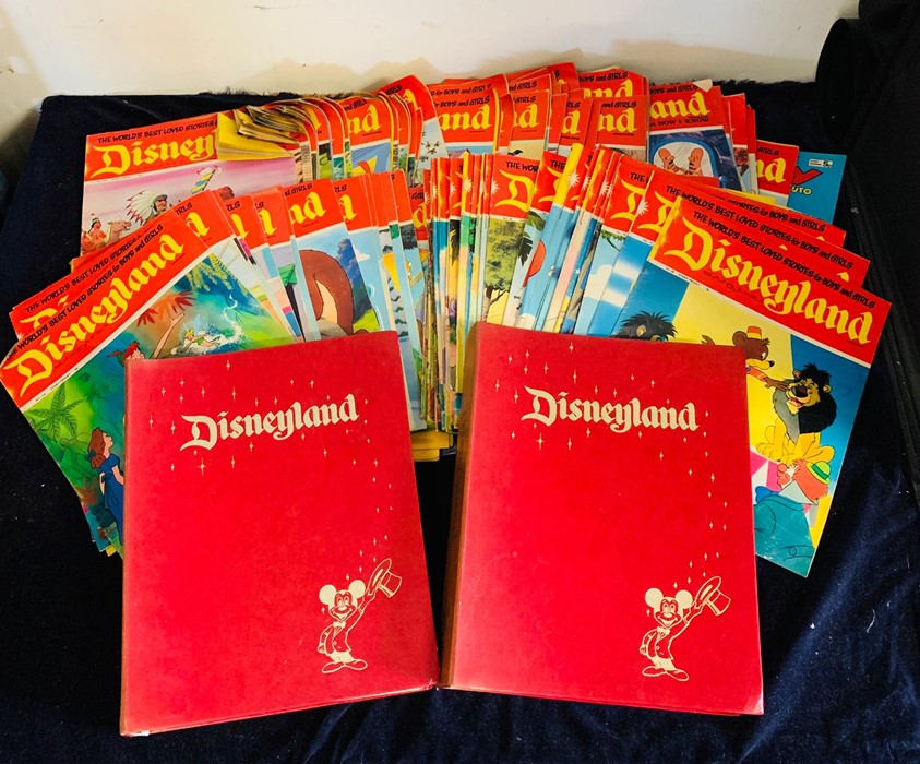 A Large selection of Disneyland magazines from No1- No 218