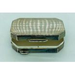 A TG & Co silver pill box