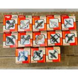 A selection of hand painted Airfix mini planes