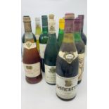 Mixed case of red and white wine from various years and vineyards