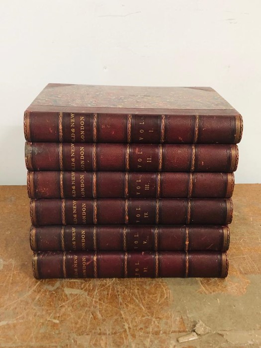 Six Volumes 1 to 6 Old and New London.