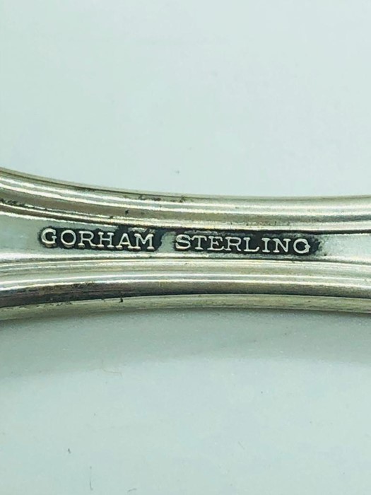 A Gorham sterling silver twelve piece flatware cutlery - Image 2 of 4