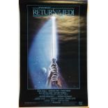 Star Wars, Return of the Jedi original film poster 1983 US, one sheet, unfolded, Light Saber