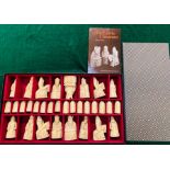 A boxed Lewis collection chess set