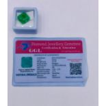 Natural Emerald Loose Gemstone With GGL Certificate/Report Stating The Emerald To Be 11.15cts