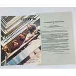 'Let it Be' copyright 1970 sheet music signed by John Lennon, an item from the original Mahoney/