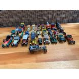 A Selection of Gama, Matchbox, Dinky and Yesteryear cars