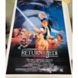 Star Wars Return of the Jedi Style B I sheet printed in USA