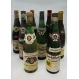 A Selection of eight German white wines