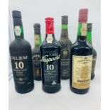 Six mixed bottles of port to include Niepoort Vintage, Calem and Imperial Sandeman
