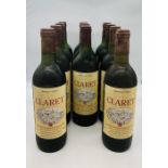 Eleven bottles of Claret, bottled in Bordeaux by 3382