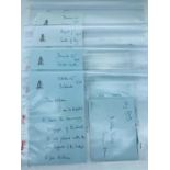 HM Queen Elizabeth The Queen Mother - Four Handwritten Thank You letters to her Page William