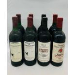 Four bottles of Domaine De Limbardle 1991 & 1990 and two bottles of Cepage Syrah La Condamine 1991