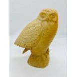 A pottery owl