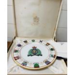 Royal Canadian mounted police Spode commemorate plate #712