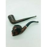 Two Pipes, one by Briar