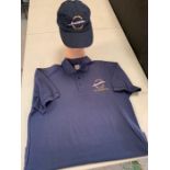 A Concorde Limited Edition Engineering Polo Shirt and Final Flight Cap.