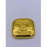 A 50g 999.9 Gold Ingot Birmingham