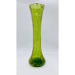 Loetz Diana Cisele iridescent Art Nouveau glass vase c.1900 30.5cms H