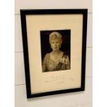 Queen Mary Signed photograph dated 1948