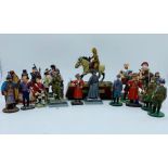Diecast model figures by Sculptures and a selection made in Russia-Niena 3.01