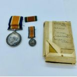 British war medal in original box for F14040 G.E.B Redway Ac AMI RNAS
