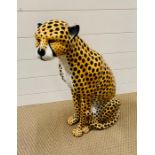 A large ceramic cheetah AF