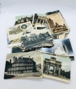 A selection of 120 Vintage European Postcards