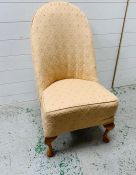 A 1970's bedroom chair