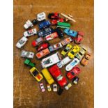 A selection of various die cast vehicles