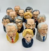 Bairstow Manor Collectables, fourteen in total of British Prime Ministers
