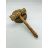 A Gavel and rest