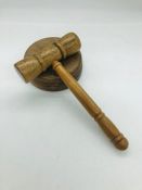 A Gavel and rest