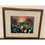 A signed print "The Jellicles Ball" by Sheila Horton