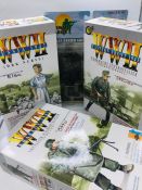 A selection of three dragon WW2 military action figures to include Elsa, Steiner and Otto. Plus a