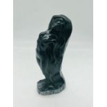 A 1967 Frank Schirman carved nude figure, signed.