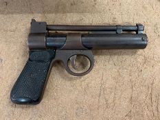 The Webley "Junior" 177 Webley and Scott ltd Birmingham air pistol.