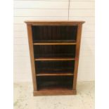 An open bookcase (H130cm D33cm W83cm)