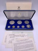 A Republic of the Philippines Coin silver Proof set 1975