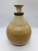 A Studio pottery vase bearing the marks "Funtington JB"