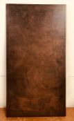 A large copper engraved plate of map of India, 1782 by James Rennell. (L83cm x H44cm)