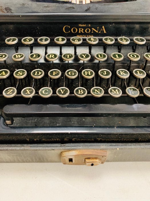 Smith Corona type writer made by L.C Smith and Bros in the USA - Image 3 of 3