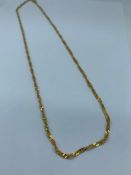 A 22ct yellow gold necklace (10.3g)