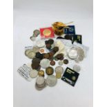 A Large selection of various coins