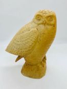 A pottery owl