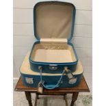 Set of two Revelation blue suitcases