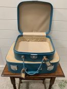 Set of two Revelation blue suitcases