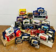 A Volume of various diecast vehicles, including many boxed.